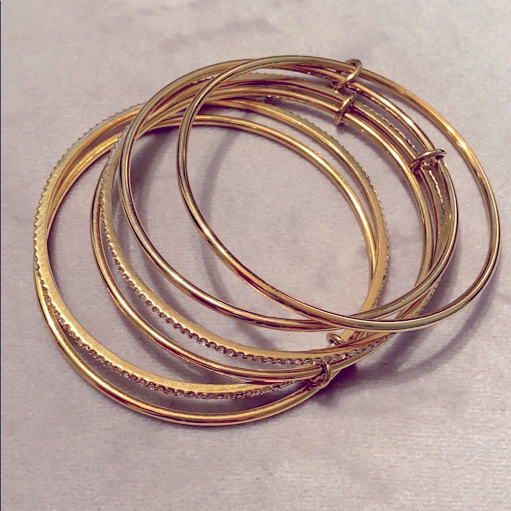 Kate spade stacked bangles